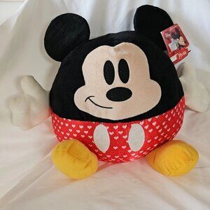 Kcare Disney Mickey Mouse Round Plush With Heart Pants